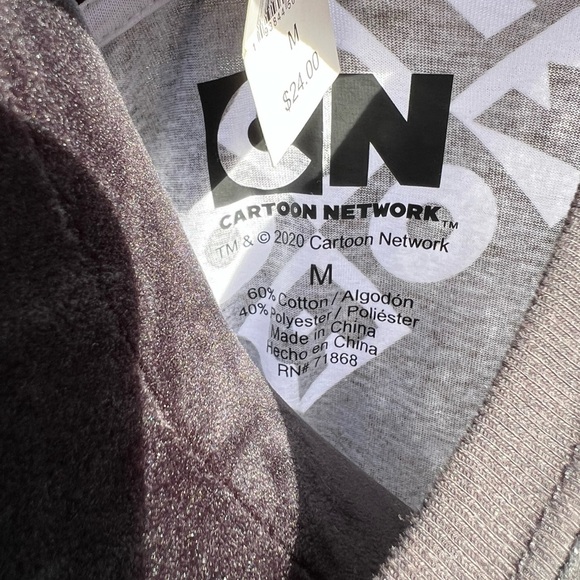 CARTOON NETWORK ALL OVER PRINT AOP Men's Graphic T-SHIRT 2000s Animation, Medium - Picture 3 of 3